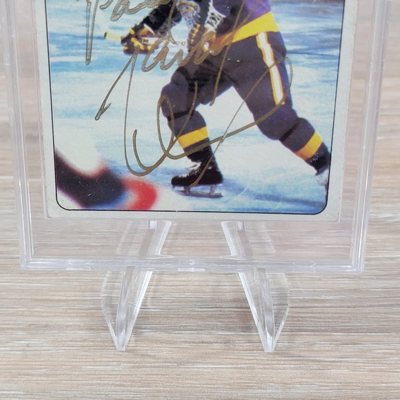 Marcel Dionne Signed Los Angeles Kings 1978 Topps Autographed Hockey Card - Picture 4 of 6